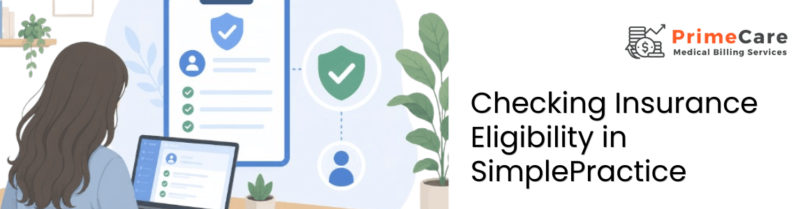 Checking Insurance Eligibility in SimplePractice