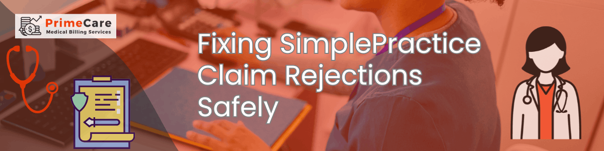 Learn how to resolve SimplePractice claim rejections, fix common EDI errors, and optimize your healthcare billing workflows for faster reimbursements.