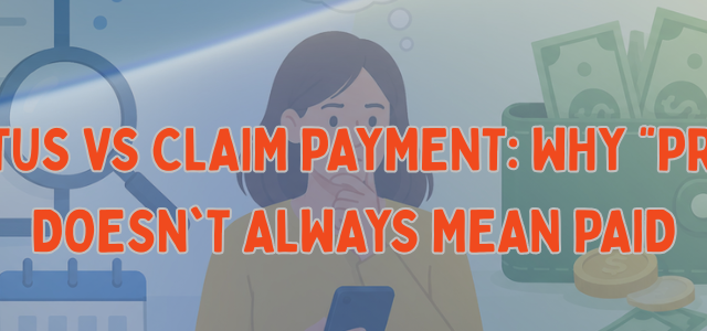 Claim Status vs Claim Payment Why Processed Doesn't Always Mean Paid