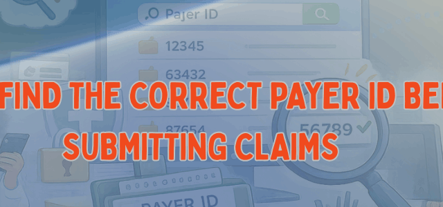 How to Find the Correct Payer ID Before Submitting Claims