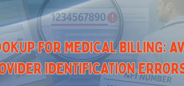 NPI Lookup for Medical Billing Avoid Provider Identification Errors
