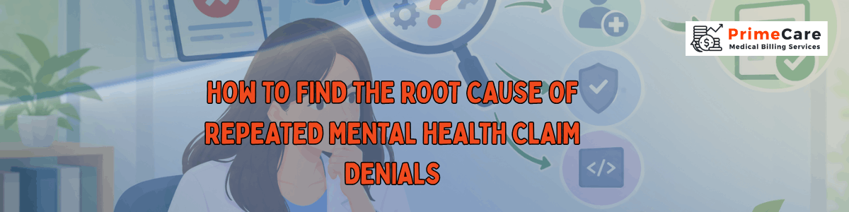 How to Find the Root Cause of Repeated Mental Health Claim Denials